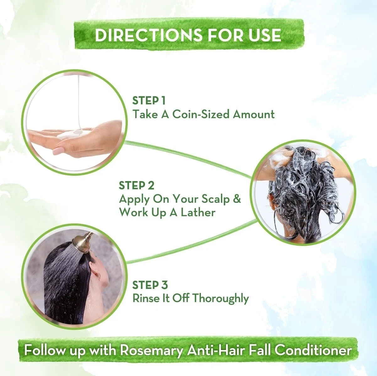 Mamaearth Rosemary Anti Hair Fall Shampoo with Rosemary & Methi Dana - 250 ml thumbnail